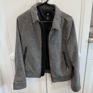 H&M houndstooth jacket